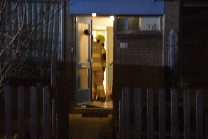 Waterlekkage op dak door vuurwerk