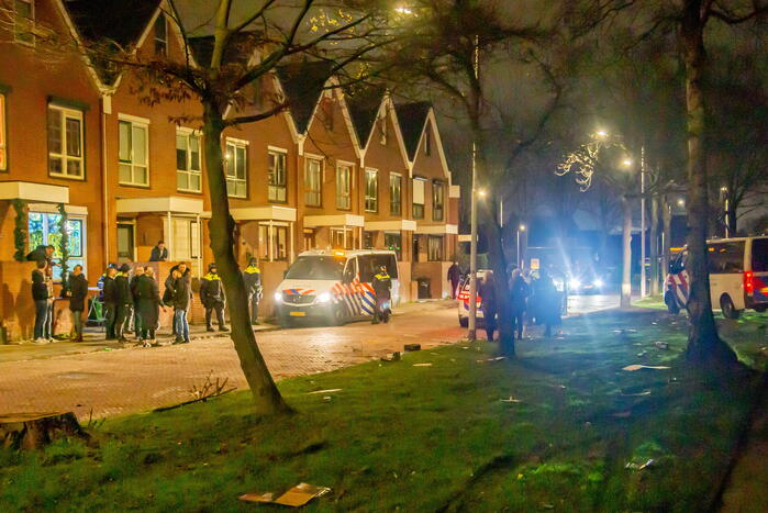 Veel politie op de been bij melding steekpartij