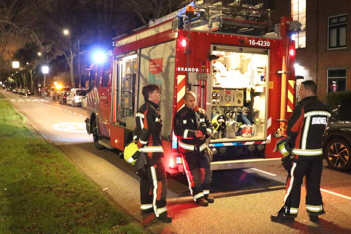 Bewoners laten oven aanstaan, woning vol rook
