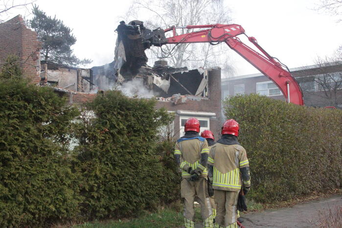 Forse brand in woning