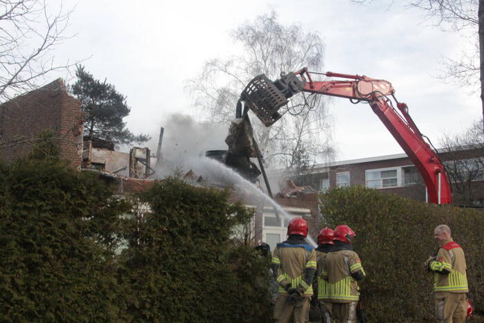 Forse brand in woning