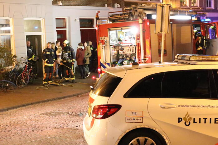 Brand in woning snel onder controle