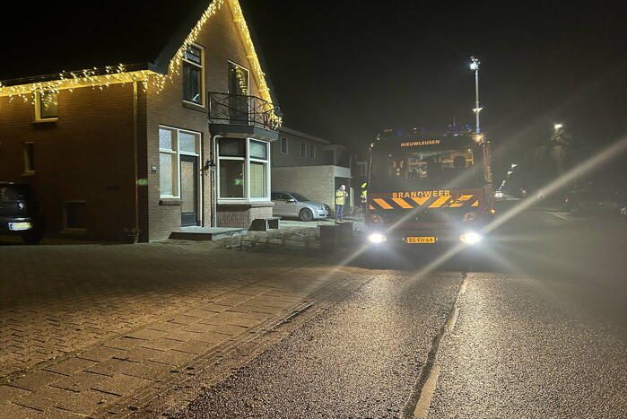Rookontwikkeling bij schoorsteenbrand