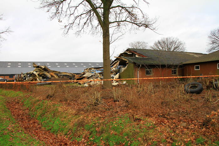 Ravage is enorm na verwoestende brand