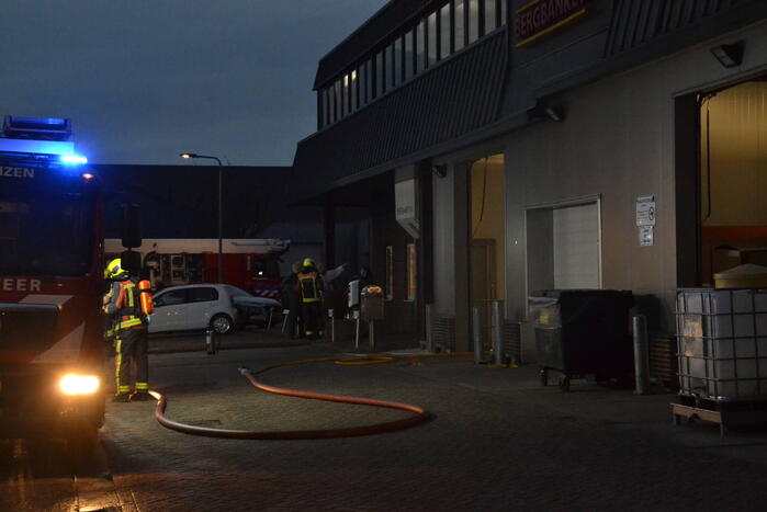 Bakkersbedrijf ontruimd door brand