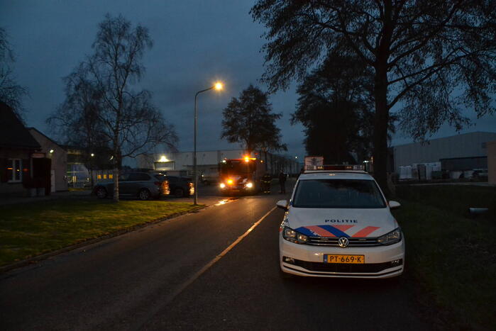 Bakkersbedrijf ontruimd door brand