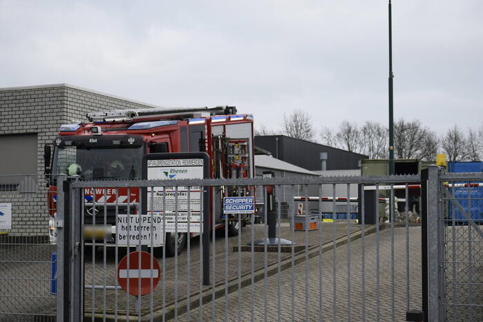 Chemische reactie op gemeentewerf