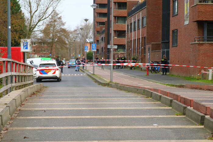 Geparkeerde auto beschoten