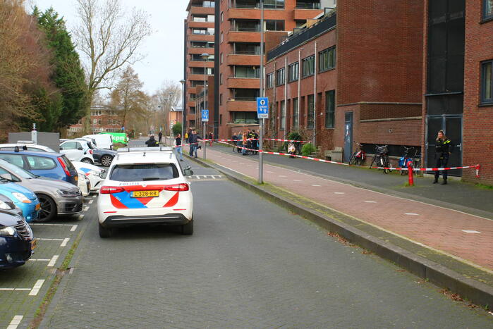 Geparkeerde auto beschoten