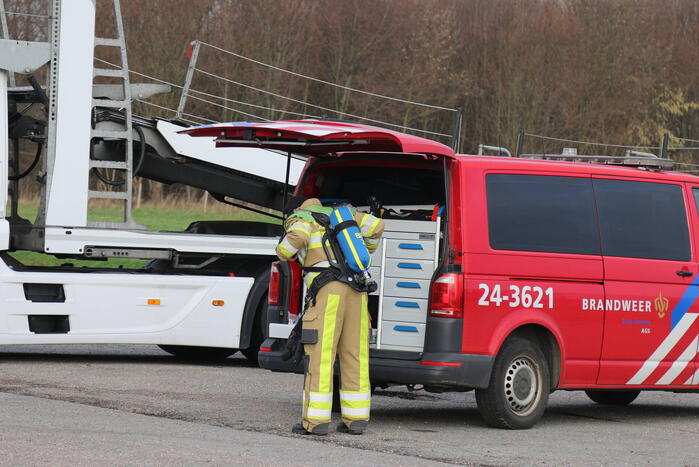 Drie tankers gedumpt op parkeerplaats