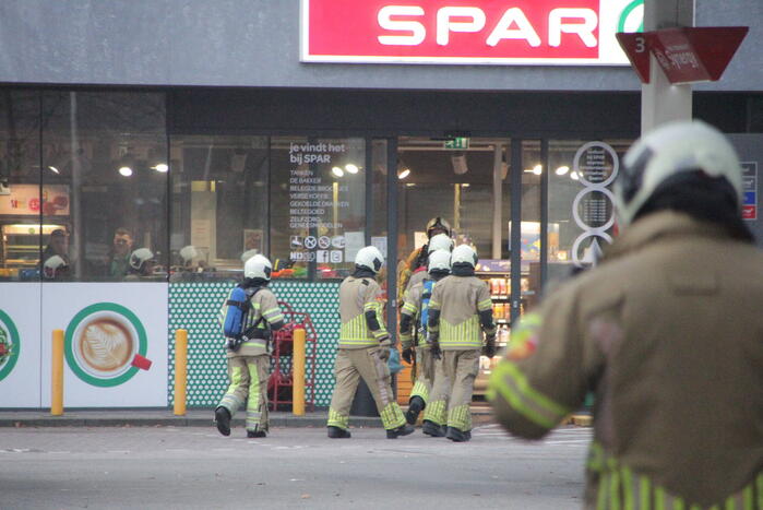 Gaslucht in shop van tankstation