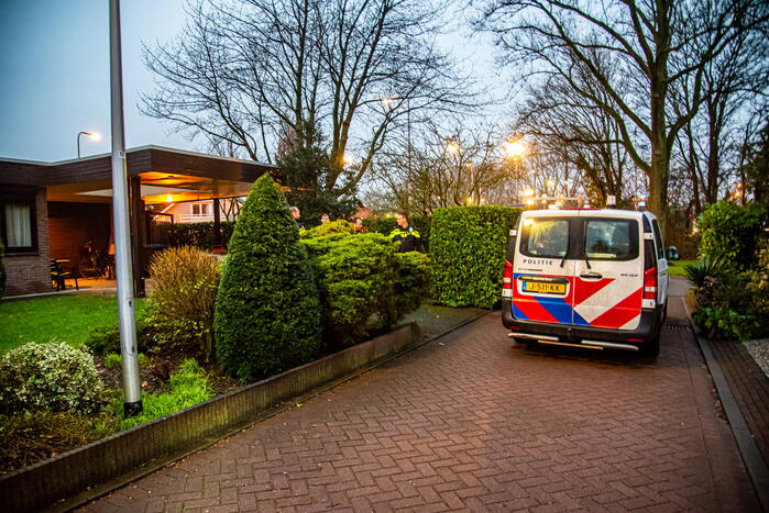 Woningbrand bleek open haard