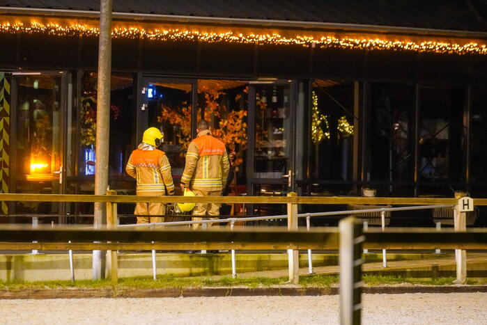 Brand in de keuken van manage