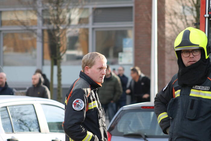 Cabine van vuilniswagen volledig uitgebrand