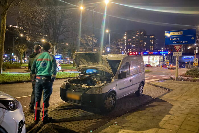 Schade bij kop-staart botsing