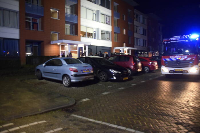 Appartementen ontruimd door brand