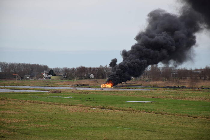 Uitkijktoren verwoest door brand