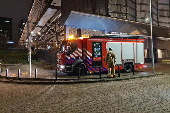 Onderzoek naar rookontwikkeling in trein