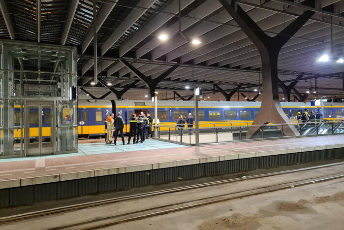 Onderzoek naar rookontwikkeling in trein