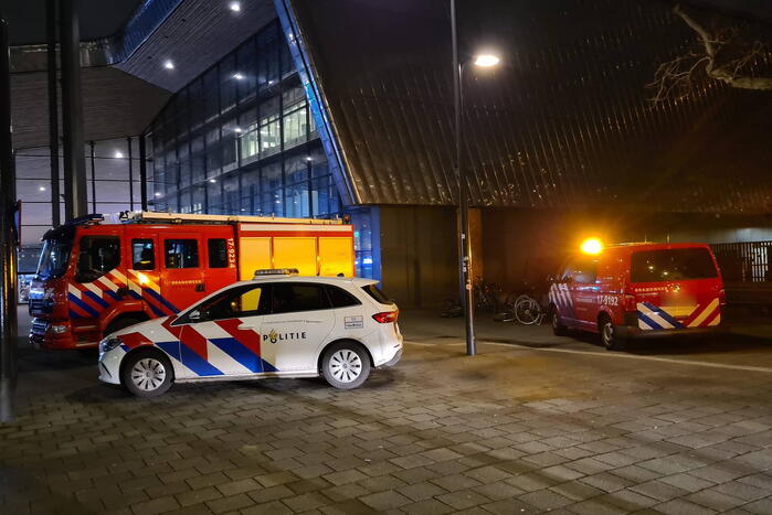 Onderzoek naar rookontwikkeling in trein