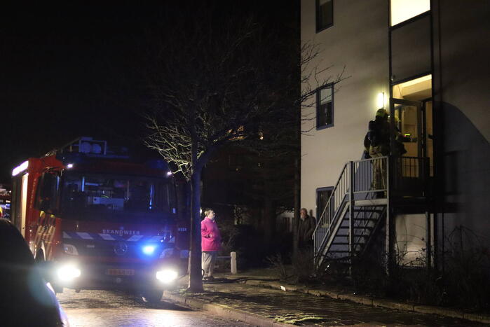 Brand in appartement zorgcomplex