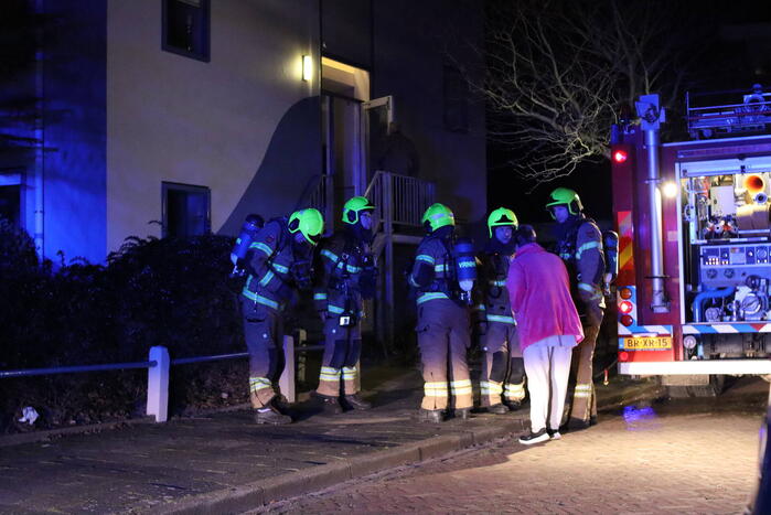 Brand in appartement zorgcomplex