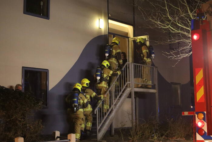 Brand in appartement zorgcomplex