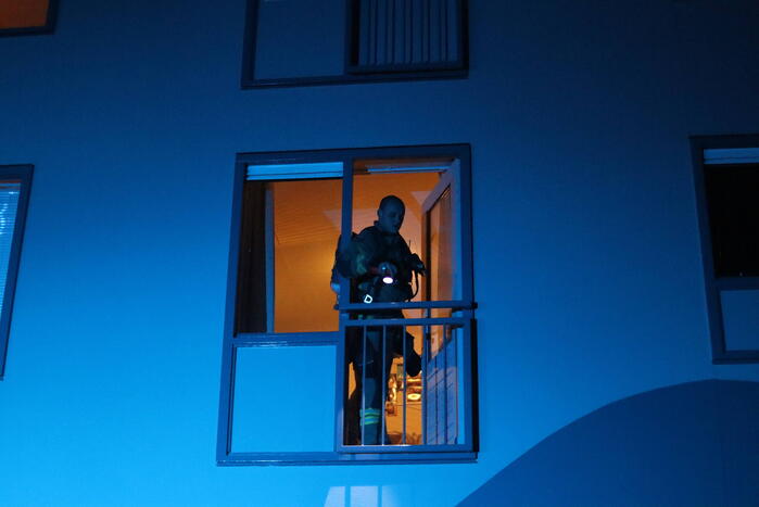 Brand in appartement zorgcomplex