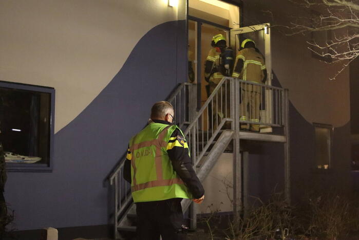 Brand in appartement zorgcomplex