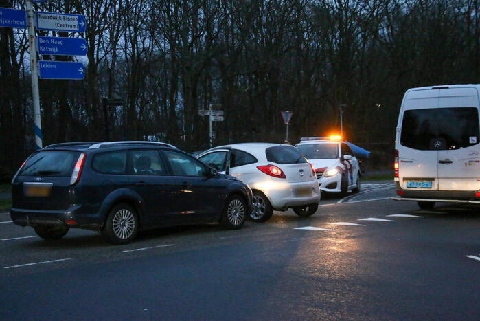 Aanrijding na voorrangsfout, flinke schade