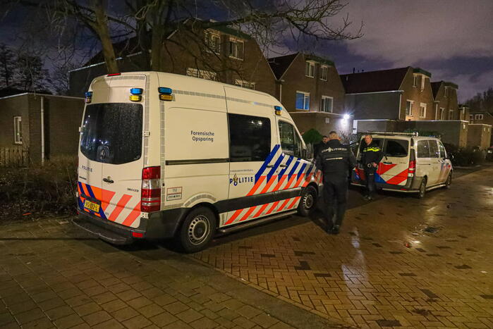 Overlopen inbrekers steken persoon neer