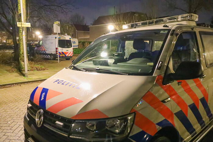 Overlopen inbrekers steken persoon neer