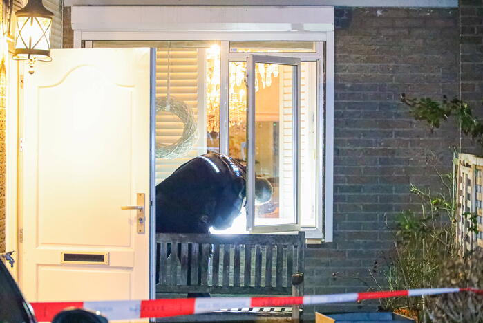 Overlopen inbrekers steken persoon neer