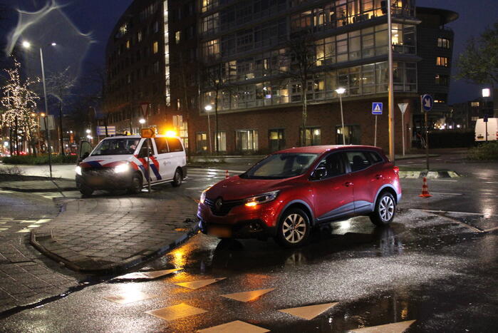 Overstekende voetganger aangereden