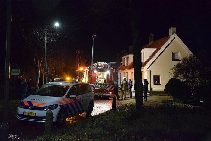 Schoorsteenbrand snel onder controle