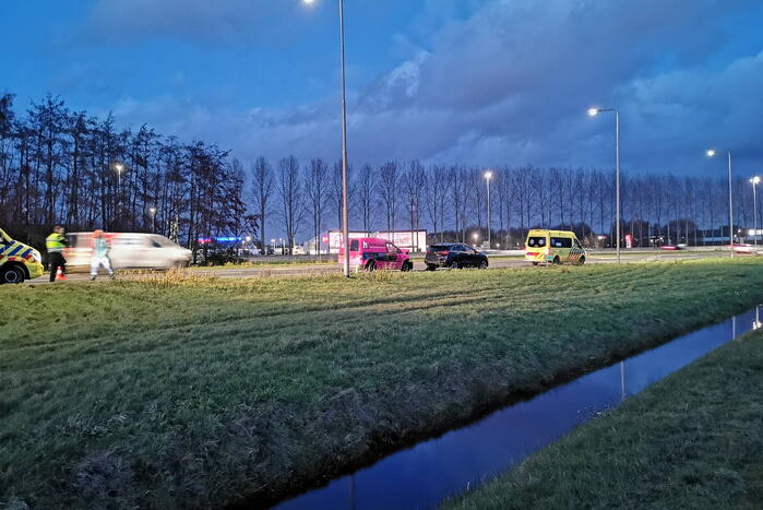 Meerdere voertuigen betrokken bij ongeval