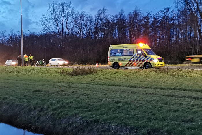 Meerdere voertuigen betrokken bij ongeval