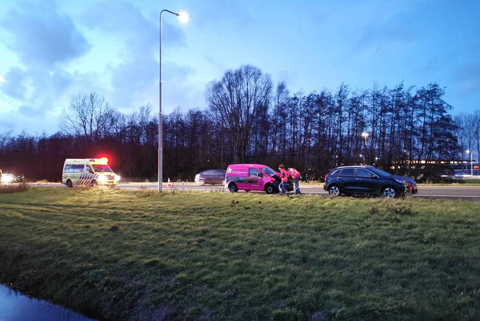 Meerdere voertuigen betrokken bij ongeval