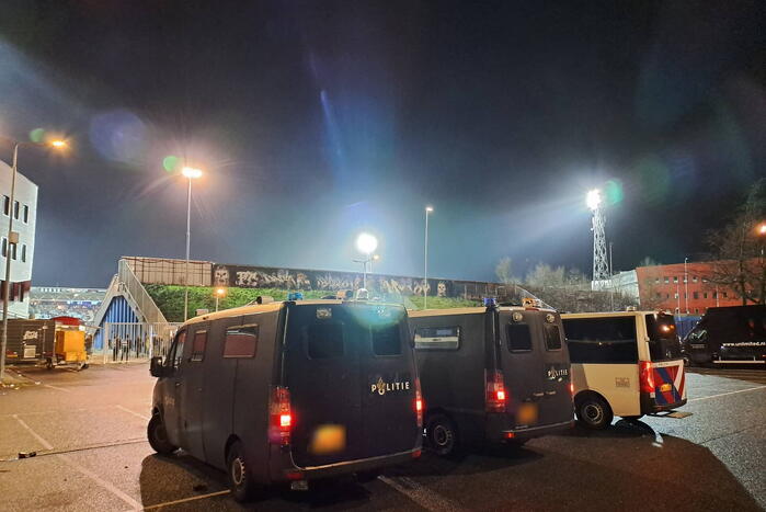 Veel politie op de been bij FC Den Bosch tegen Ajax