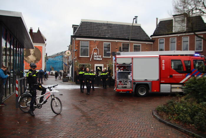 Brand in keuken van bovenwoning