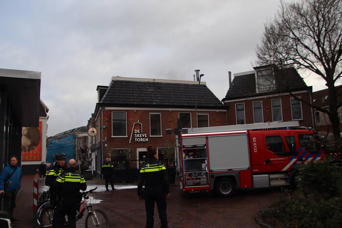 Brand in keuken van bovenwoning