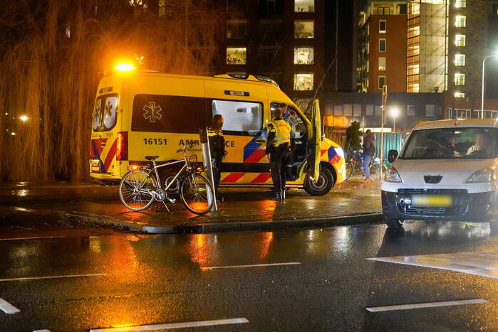 Veel schade bij ongeval met fietser