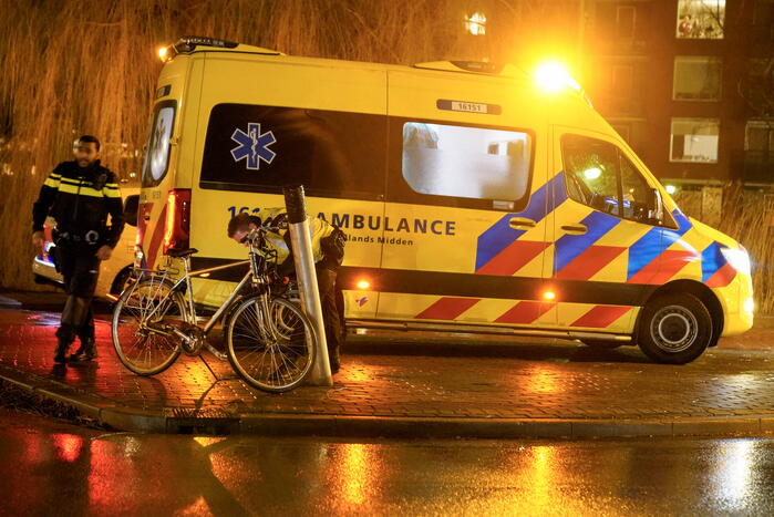 Veel schade bij ongeval met fietser