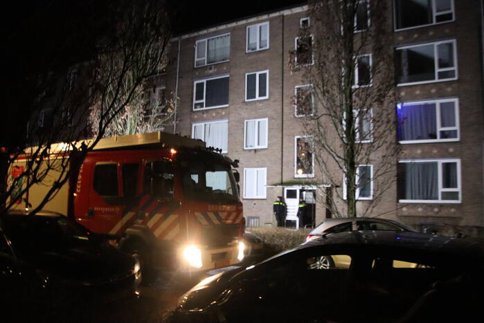 Flatgebouw zonder stroom door wateroverlast