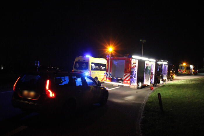 Gewonde bij eenzijdig verkeersongeval