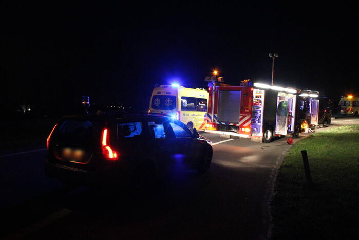 Gewonde bij eenzijdig verkeersongeval