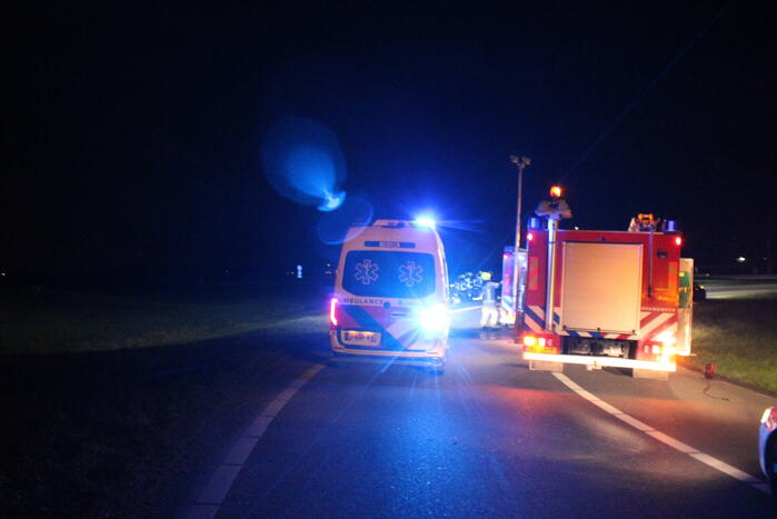 Gewonde bij eenzijdig verkeersongeval