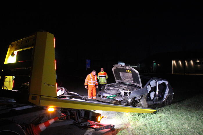 Gewonde bij eenzijdig verkeersongeval