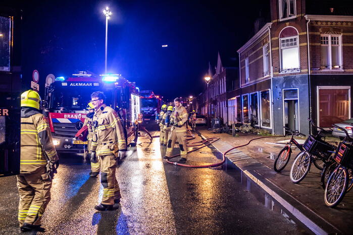 Bewoners ongedeerd bij brand in woning