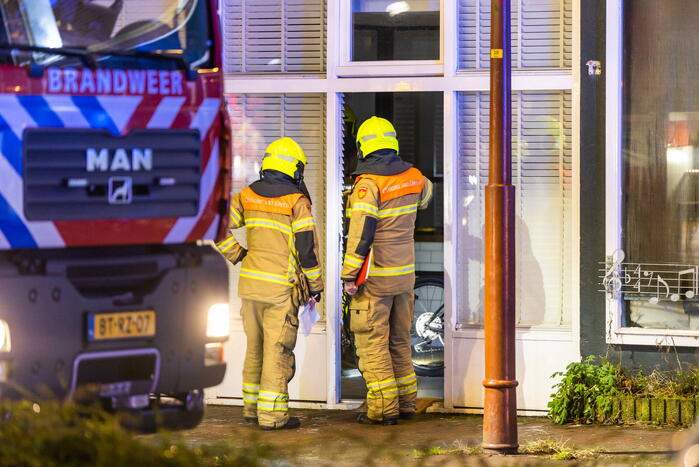 Bewoners ongedeerd bij brand in woning